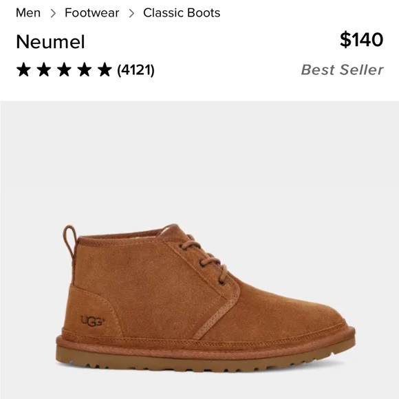 Ugg Neumel - Chestnut - Picture 8 of 8